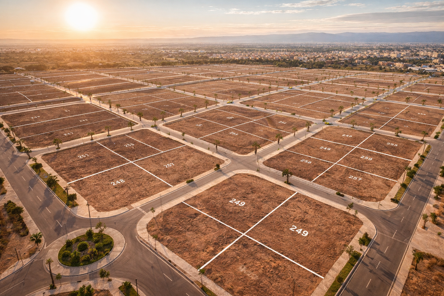 البقع الأرضية